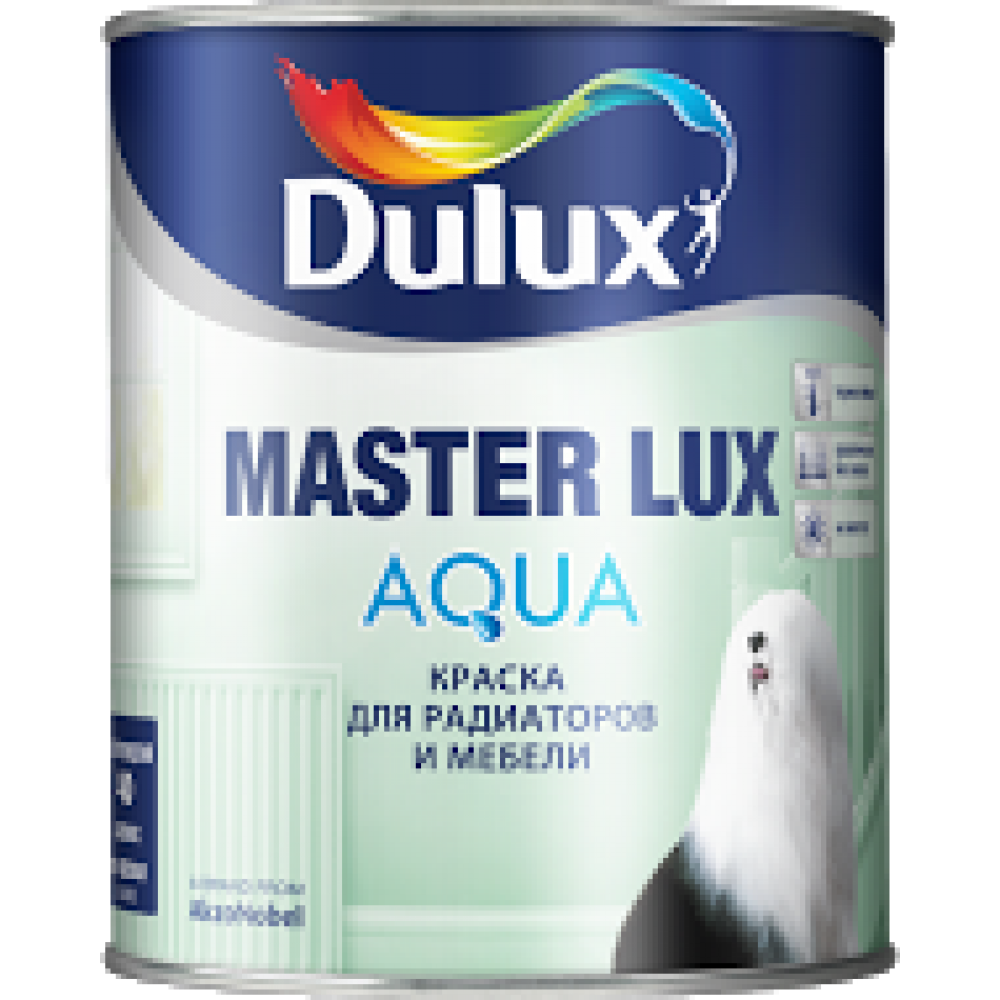 Dulux Master Lux Aqua / Дулюкс Мастер Люкс Аква глянцевая (70), акриловая эмаль